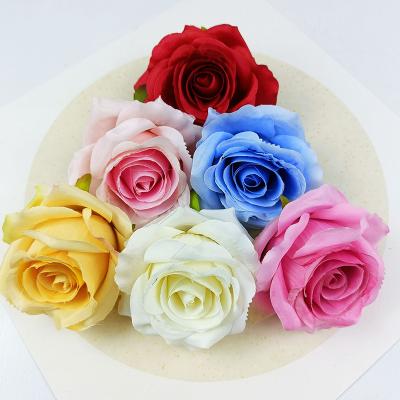 China Beautiful Colorful rose flower head Home Party Wedding Decor for sale