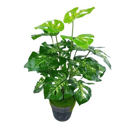 China Good Quality Cheap Artificial Plants Contemporary Green Plant Promotional Decoration for sale