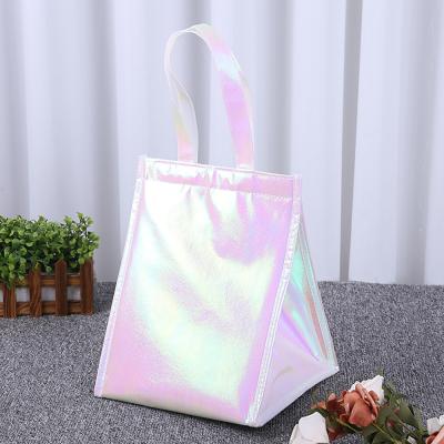 China Waterproof Foldable Thermal Nonwoven Insulated Lunch Box Durable Cooler Bag For Picnic for sale