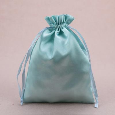 China Wholesale Custom Jewelry Pouch Promotional Luxury Luxury Satin Drawstring Bag Eco - Friendly Small for sale