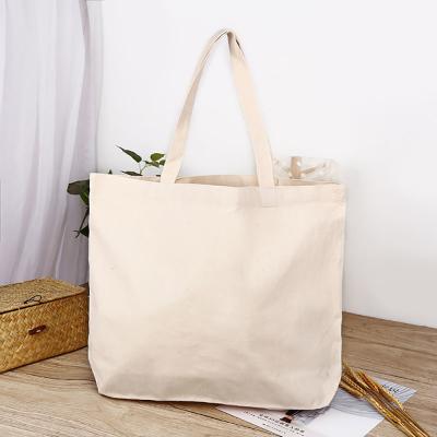 China Reusable Hot Selling Eco-friendly Shopping Customized Printed 100% Calico Canvas Cotton Tote Bag for sale