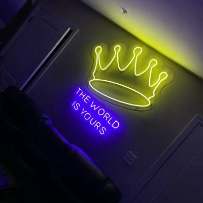 China Wall Mounted Hanging Landscape LED Neon Light Custom Sign For Shop Party Decoration for sale