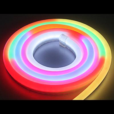 China Outdoor garden shanghai liyu manufacturer led flex rgb led neon light for sale