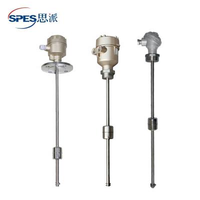 China PP/PTFE/SUS304/316L 4~20mA UHZ-663 Series Explosion-proof Submersible Magnetic Corrosive Liquid Level Sensor for sale