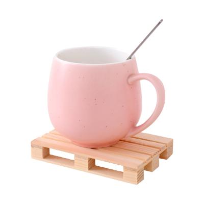 China custom made caoxian europe mini euro pallet wooden coaster wholesale or retail for sale