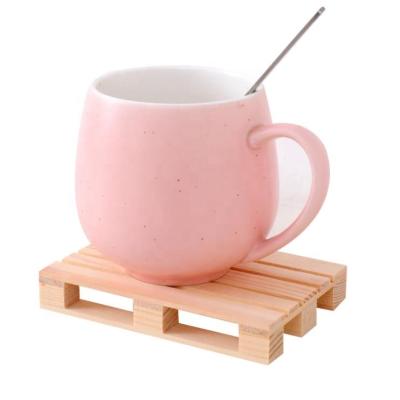 China Wholesale Viable Mini Wooden Pallet Coaster for Hot and Cold Beverage Drink Cupcakes for sale