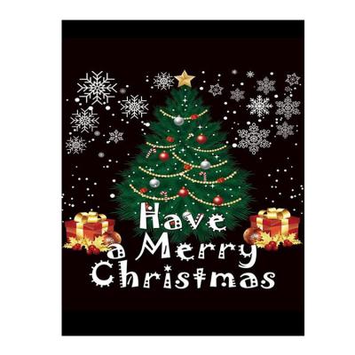 China Coral Throw Christmas Tree Blanket super soft sublimation print PORTABLE for sale