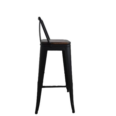 China Best Cheap Price Cooling Hot Selling Iron Frame Vintage Steel Bistros Dining Metal Chair for sale