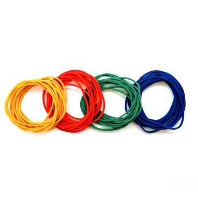 China Eco - Friendly Assorted Colors Sizes Custom Silicone Rubber Soft Elastic Silicone Rubber Ring for sale