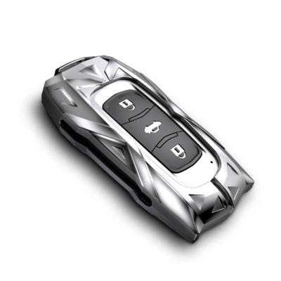 China Wholesale China-chic new high quality luxury zinc aluminum car key cover case for Geely for sale