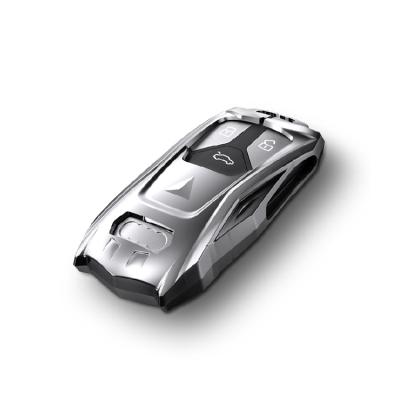 China China-chic new factory direct sales of high quality zinc smart control aluminum car key cover for Audi for sale