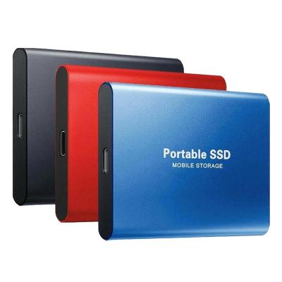 China Wholesale 64GB/128GB/256GB/512GB/1T/2T/3T/4T/5T Portable SSD Mobile SSD 1T 350MB/S for Computer for sale