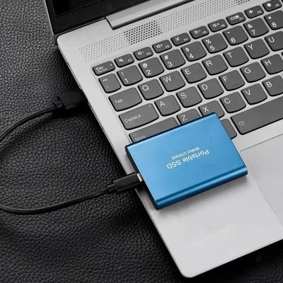 China portable mini ssd 128gb 512gb 1tb 1t 2tb 2t external hard drive disk disk ssd with usb3.0 type c for sale