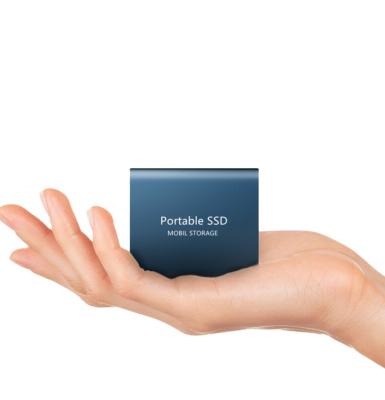 China Best Cheap Price SSD 500GB 2TB 1TB Portable SSD Hard Drives Type C USB 3.1 MSATA PSSD External Hard Drive For Computer for sale