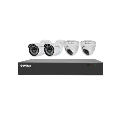 China NIGHT VISION HD 1080P 2MP 4CH Metal Camera AHD Home Security CCTV System Indoor Outdoor Kit for sale