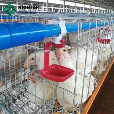 China Supply modern broiler chicken cage equipment white meat chicken cage en venta