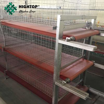 China tuv certificated hot dipped zinc plating poultry farming equipment chicken farm brolier cage en venta