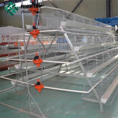 China automatic 4 tier battery chicken layer cage for sale in philippines for sale