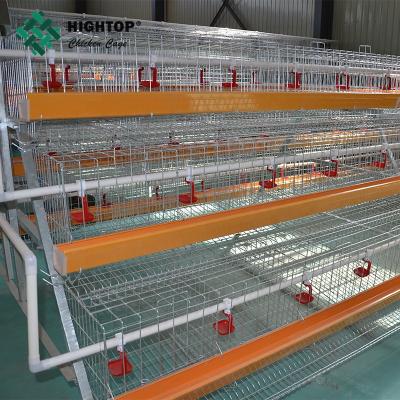 China anti-rust A type welded wire mesh chicken Layer cage for sale