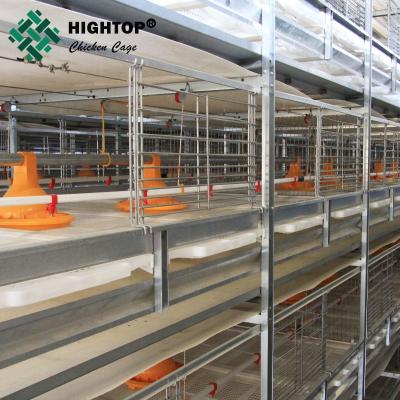 China Hightop commercial automatic galvanized wire mesh rabbit cage for sale