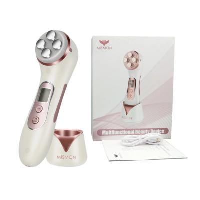 China Anti-puffiness Mismon Plasma Galvanic Plasma Eye Korean Home Use EMS RF Beauty Devices for sale