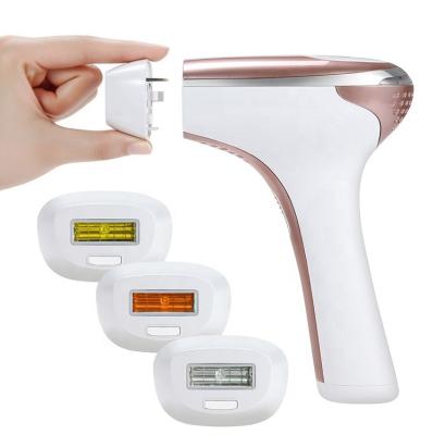 China Promotional Painless Permanent Hair Removal 300,000 Instant Epilator IPL Hair Removal Device With IPL Glass With Replacement Lamp for sale