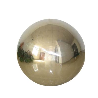 China Modern Silver Shaping Ball Shape Hollow Metal Garden Sphere for sale