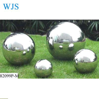 China Modern Outdoor Metal Large Sphere Garden Decoration Stainless Ball Decoration Garden for sale