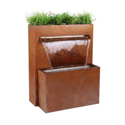 China Large Easy Decoration Terracotta Desktop Installment Indoor Water Fountain for sale