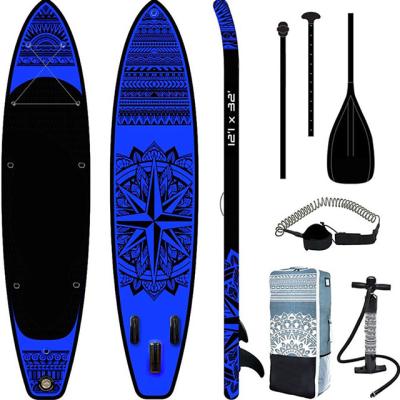 China PVC + Stitch Paddle Inflatable Fishing Boards With Seat for sale