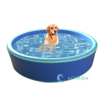 China Pet Bathing PVC Drop Point Pet Water Pool Pet Tub Pet Bathing Dog Bathing Pool for sale