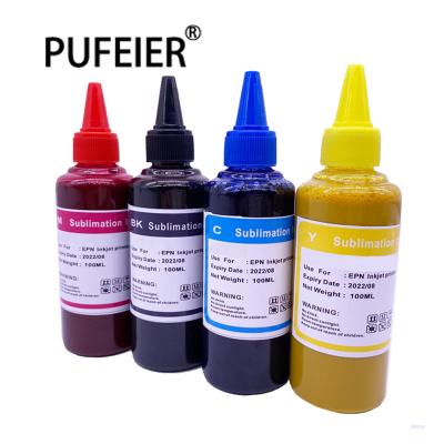 China 100ML Bottle High Density Sublimation Ink For Epson Ink Sublimation Inkjet Printer Compatible for sale