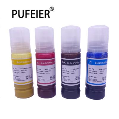 China 101 103 105 106 sublimation printer Ink For Epson L7160 L7180 L4150 L4160 L6160 L6170 L6190 L3110 L3111 L3150 L3151 L1110 L3100 compatible for sale