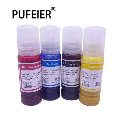 China 522 512 502 sublimation ink for Epson EcoTank ET 2720 4700 15000 ET7700 ET7750 ET2700 ET2750 ET3700 ET3750 ET4750 ET2720 ink compatible for sale