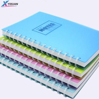 China Custom printed pp pvc hard cover wholesaler sketchbook a5 a4 a3 custom printing for sale