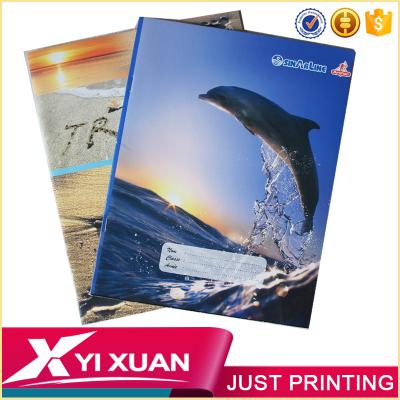 China Full Printed Stationery A5 European Scape Notebook for sale