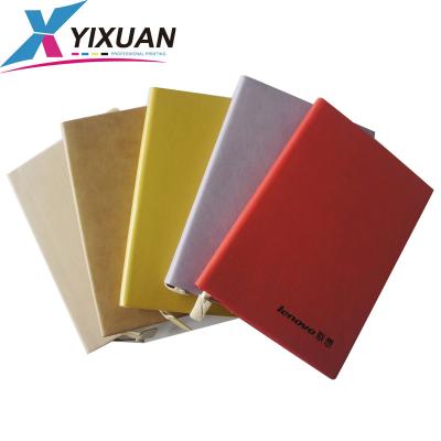 China Handmade Custom Imitation Faux Leather Hardcover Book Gifts Leather Notebook Made in China for sale