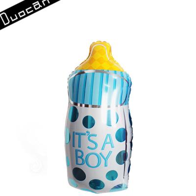 China Wholesale Large Size Party Decoration Baby Milk Bottle Helium Foil Balloon for sale