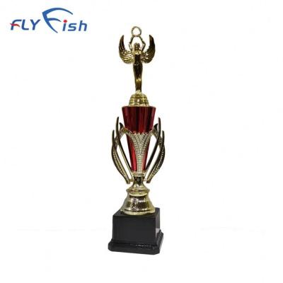 China Min order of Europe 1 piece football tennis ball golden trophy for sale