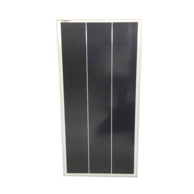 China 20w 30w 60w 80w 100w 160w 190w Cutomized 1650*580*30mm Monocrystalline Aluminum Frame Overlap Staggered Solar Panel for sale