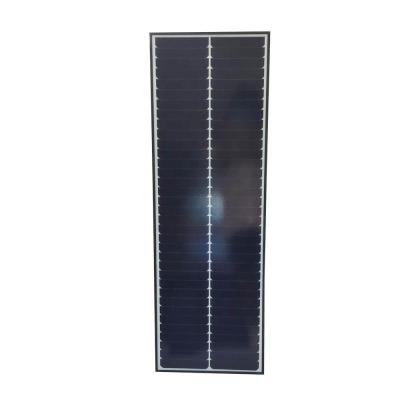 China Cheap Price 80W Black Aluminum Frame Monocrystalline Solar Power Panel 1200*350*30mm for sale