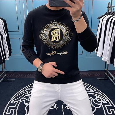 China high quality fashion sweatshirt mens designer sweatshirt wholesale mens pullover crewneck print embroidery Anti-wrinkle letter anti-wrinkle sweatshirt for sale