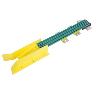 China Cranes 3p Insulated Conductor Busbar /Safety Crane Power Rail for sale