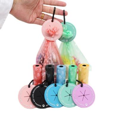 China Viable Hands Free Dog Waste Bag Clip For Rope Pet Waste Bag Holder Dog Poop Bag Clip For Leash for sale