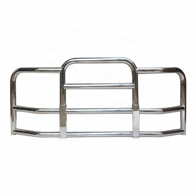 China Heavy Duty Universal Guard Front Bumper Grille Guards For VNL Freightliner Cascadia Kenworth Truck Deer Stainless Steel for sale