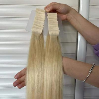 China Remy European Injection Tape In Silky Straight Drawn Hair Extensions Invisible Double Wave Tape Hair,Injected Invincible Tape Hair Extension for sale