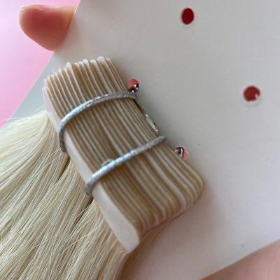 China Natural Looking Regular Ombre Wave Tape Blonde Double Wave Hair Tape Extensions Silky Straight Remy Hair Extensions Wholesale for sale