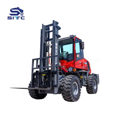 China Factory SITC container forklift diesel montacarga 6 ton 5 ton 4 ton forklift for sale