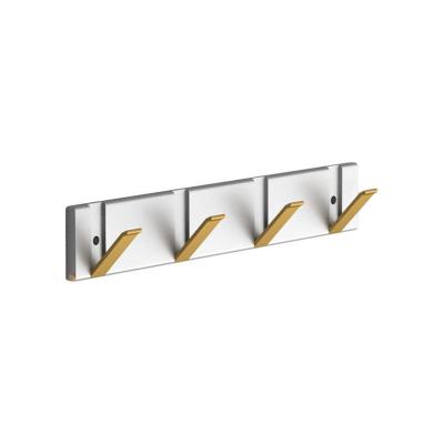 China New New Design Coat Hooks Cabinet Wall Hooks Simple Modern Classic/Postmodern Furniture Hardware For Office Wall Zinc Alloy Hidden Hook for sale