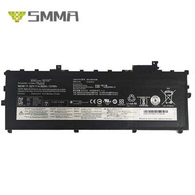 China LAPTOP Laptop Battery 11.52V 57Wh 4950mAh 01AV431 Replacement For Lenovo ThinkPad X1 5th GEN 2017 6th Gen Series SB10K97588 Carbon for sale